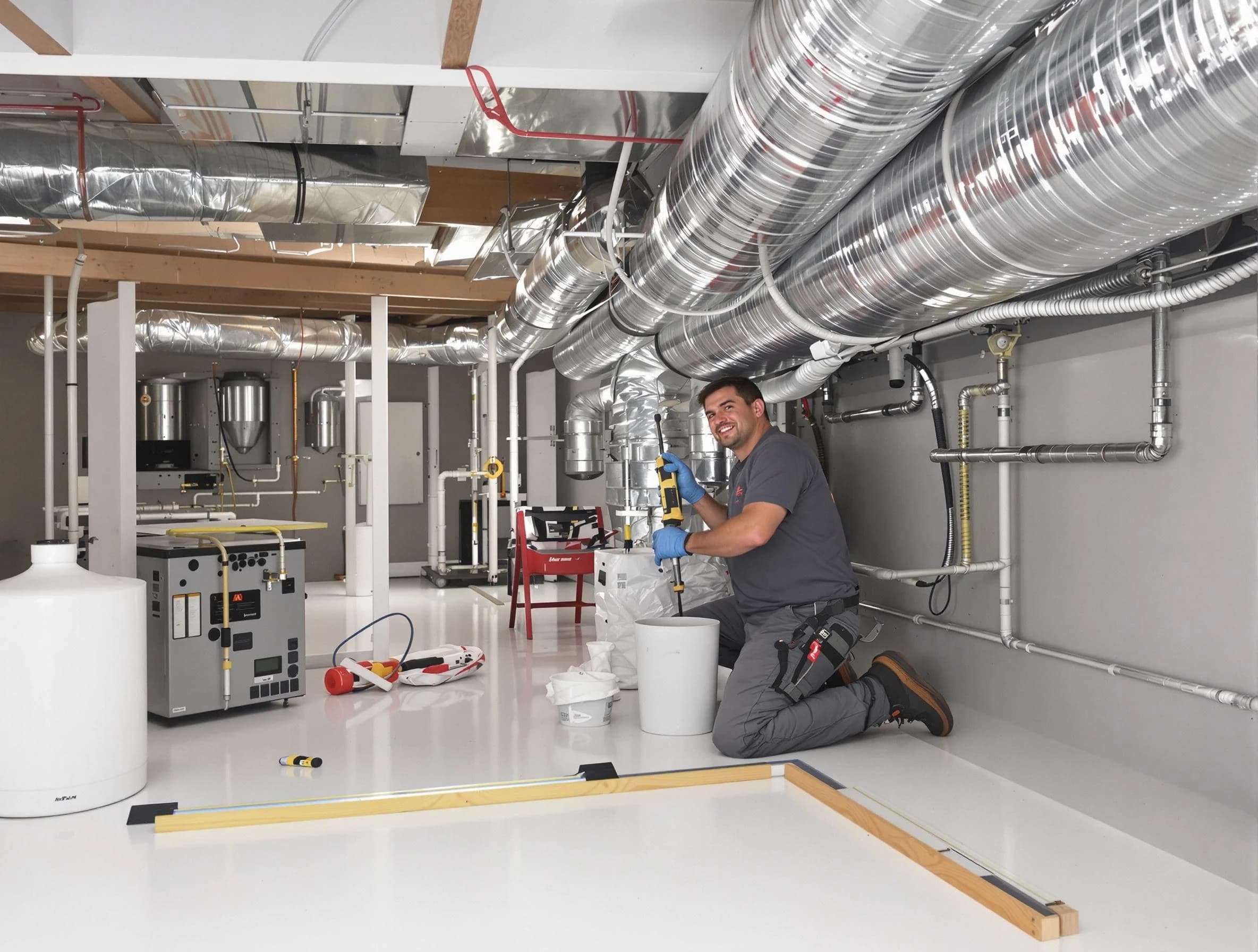Professional duct sealing service by Cottondale Air Duct Cleaning in Cottondale