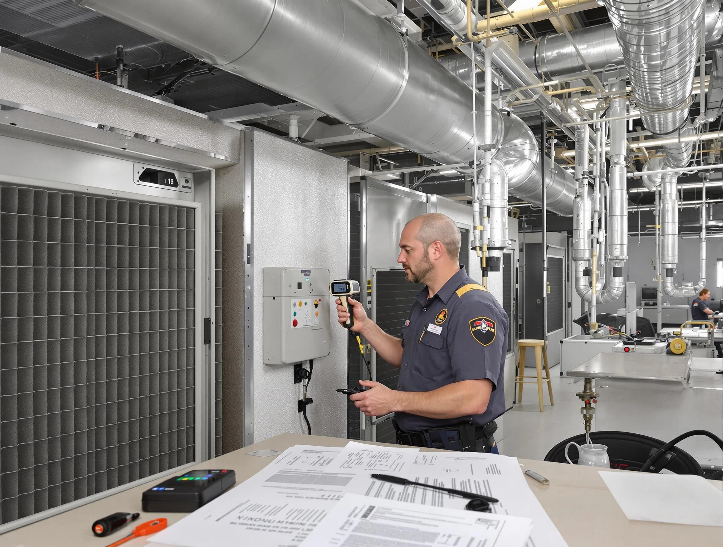 Professional filter system inspection by Cottondale Air Duct Cleaning in Cottondale