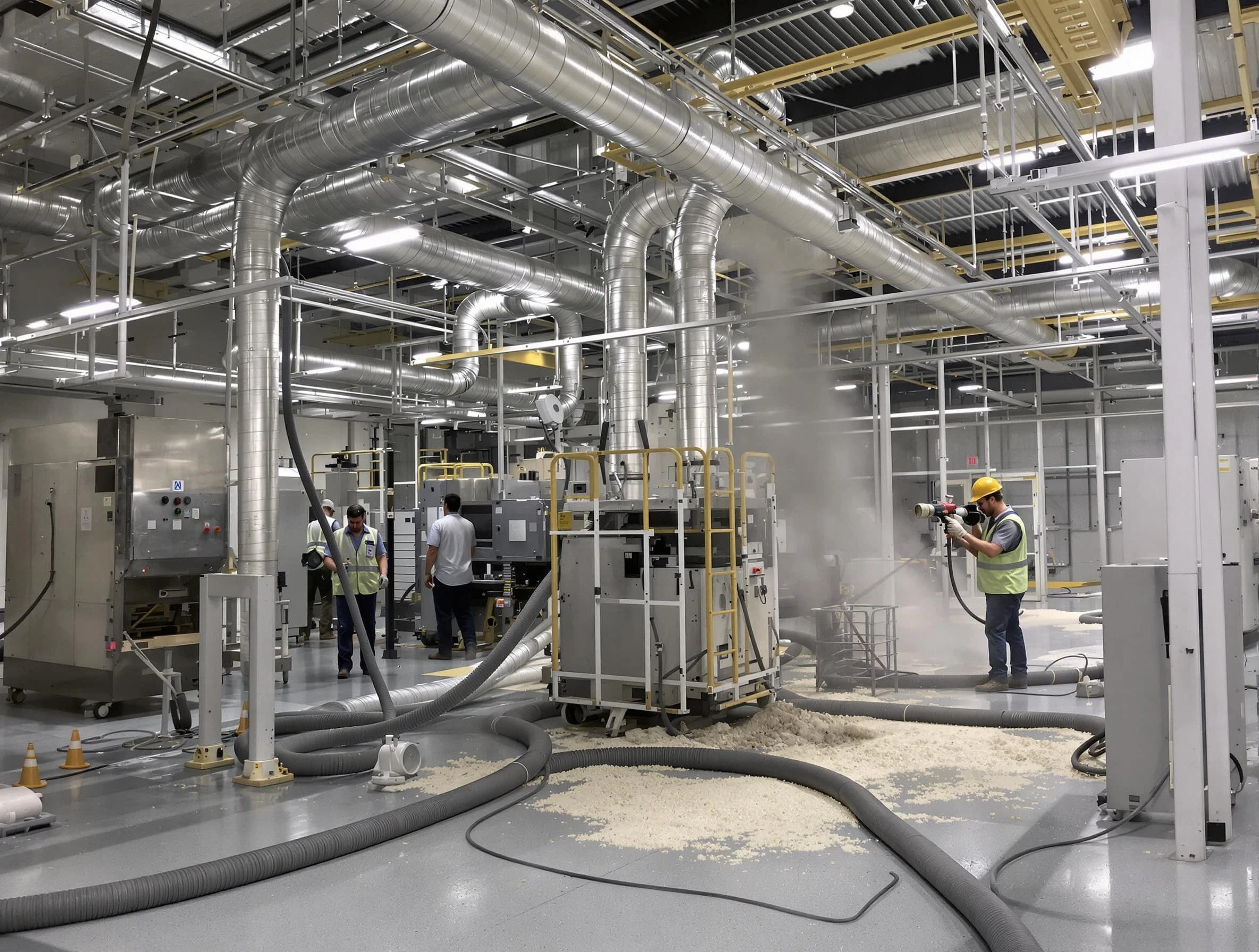 Heavy-duty industrial duct cleaning by Cottondale Air Duct Cleaning in Cottondale