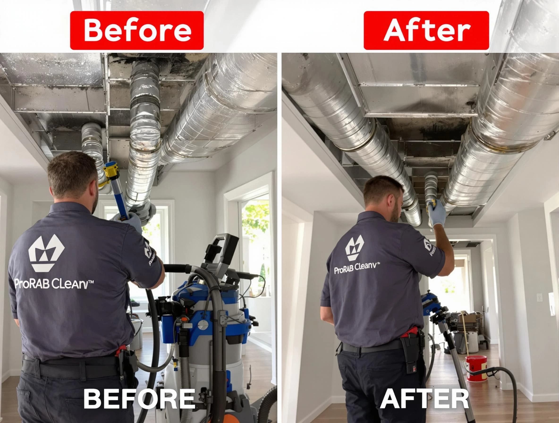 Cottondale Air Duct Cleaning expert performing thorough residential duct cleaning in a Cottondale home