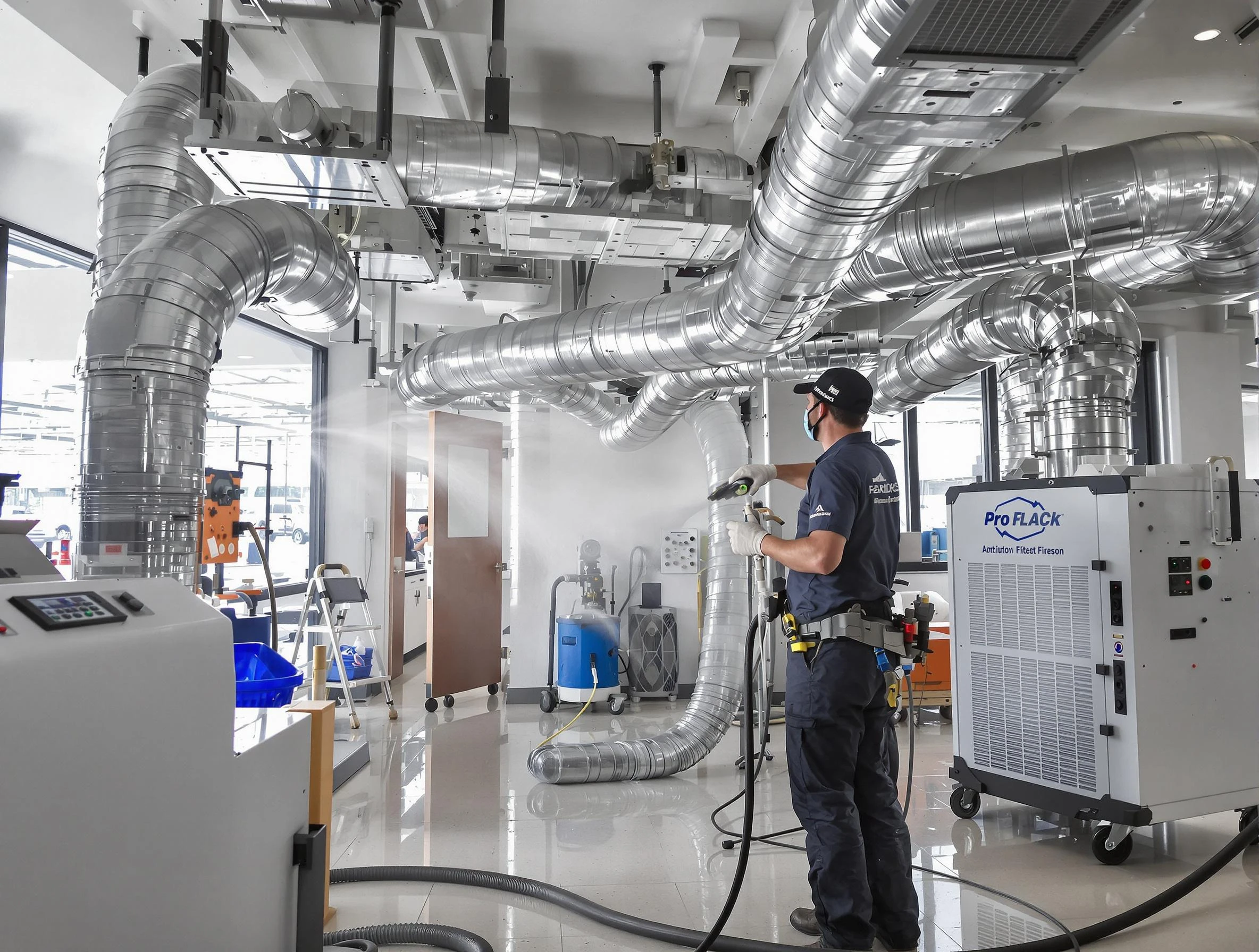 Negative Pressure Air Duct Cleaning in Cottondale