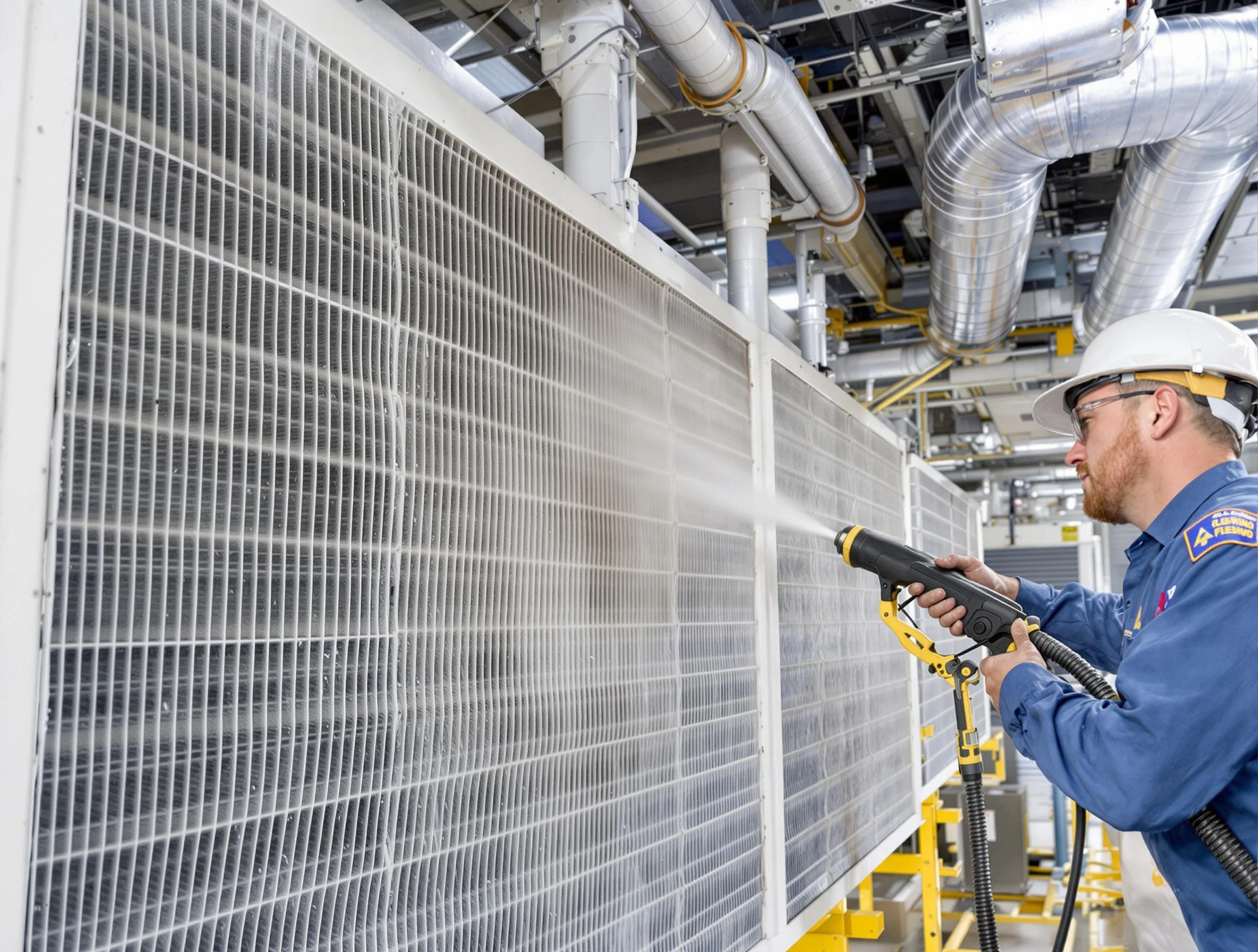 Professional commercial coil cleaning by Cottondale Air Duct Cleaning in Cottondale