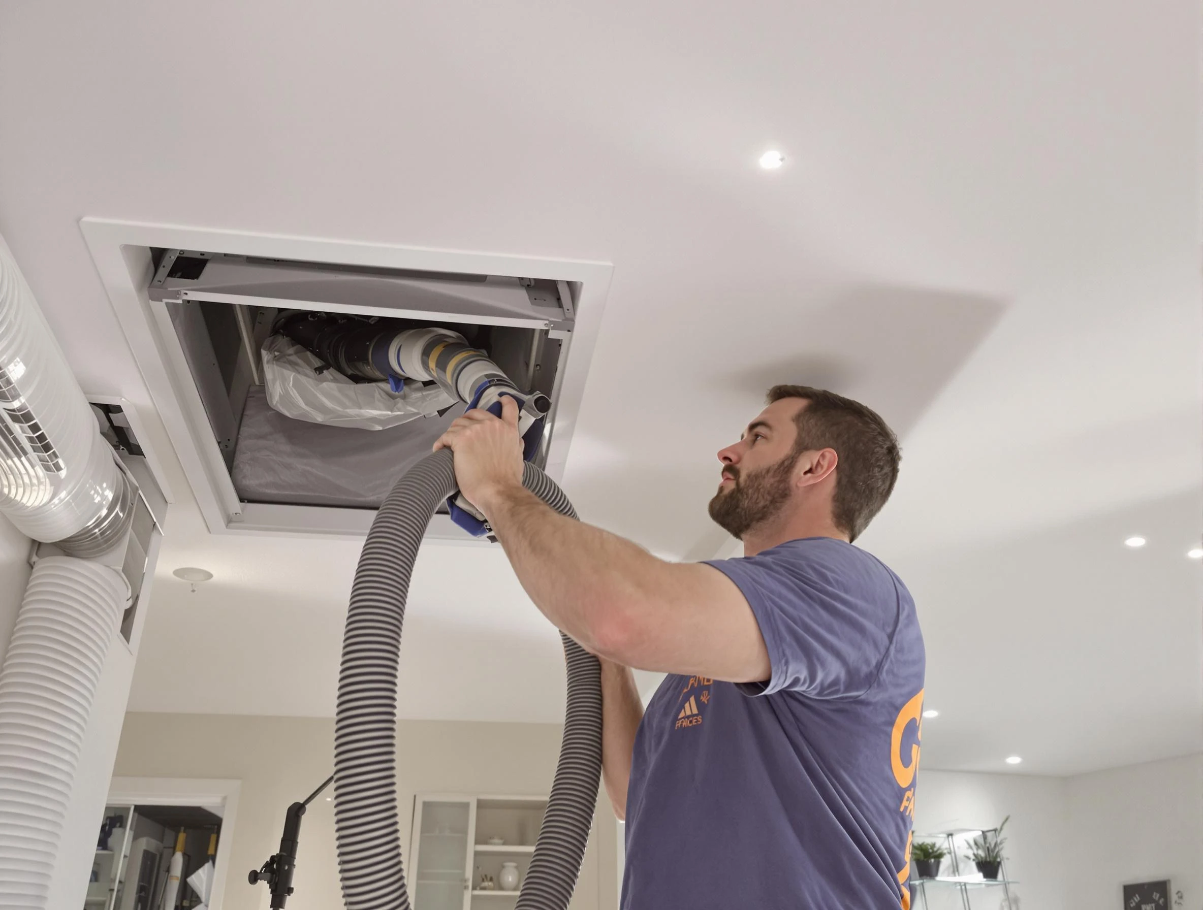 Precision indoor duct cleaning by Cottondale Air Duct Cleaning in Cottondale